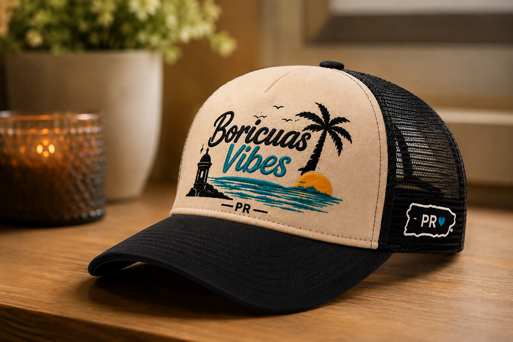 Gorra Trucker Premium – Boricuas Vibes Summer
