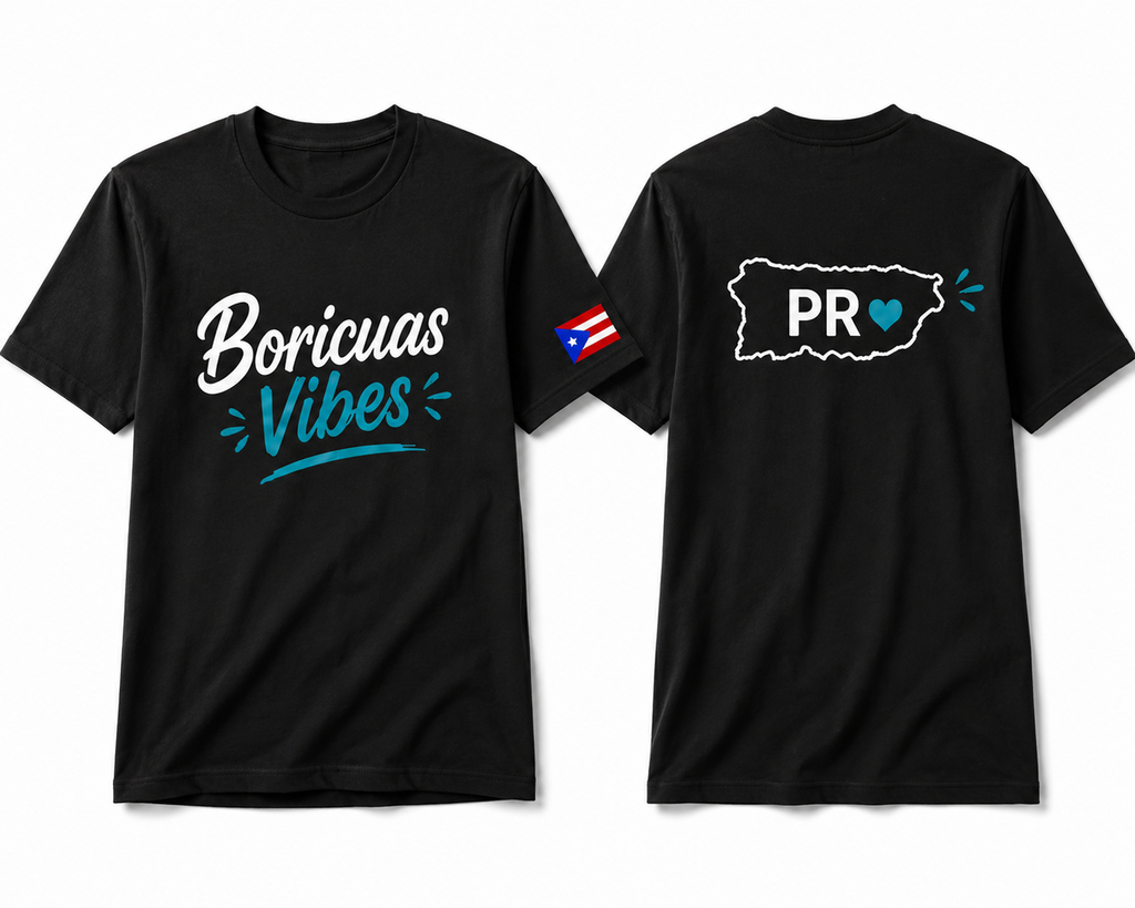Boricuas Vibes Signature Tee